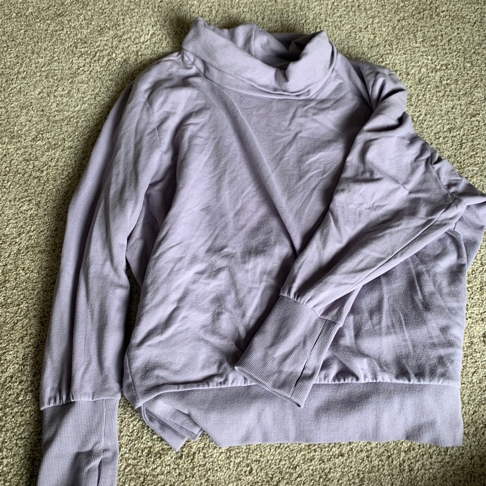 Pastel Purpke Comfy Turtleneck